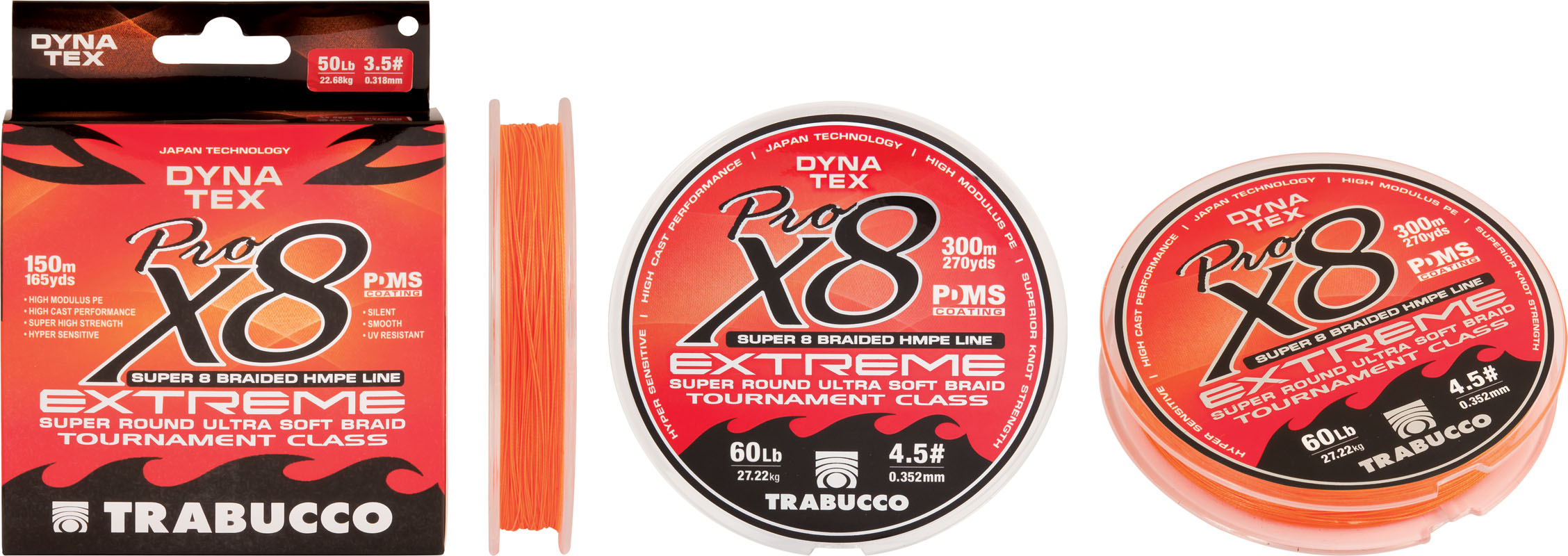 Trabucco Dyna Tex X8 Extreme Pro 300m 0.318mm