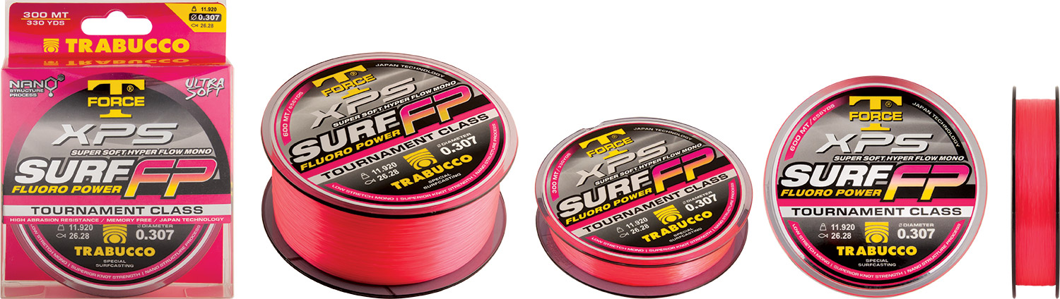 Trabucco SURF FP FLUORO POWER 300m 0.181mm