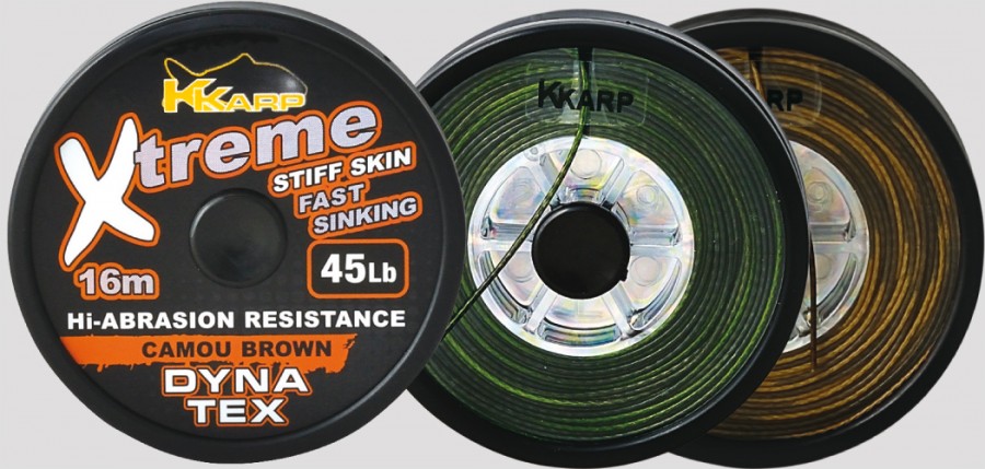 KKarp Xtreme Stiff Skin Camou Brown 45Lb