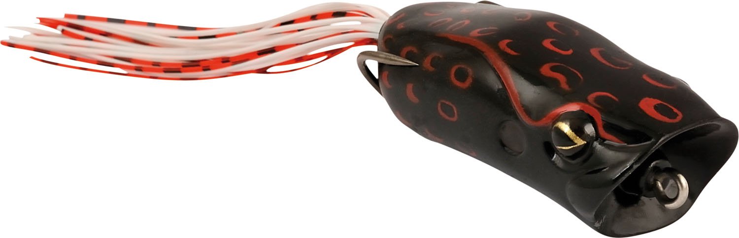 Rapture Popper Frog 60mm 15gr BLАCK BLEEDING